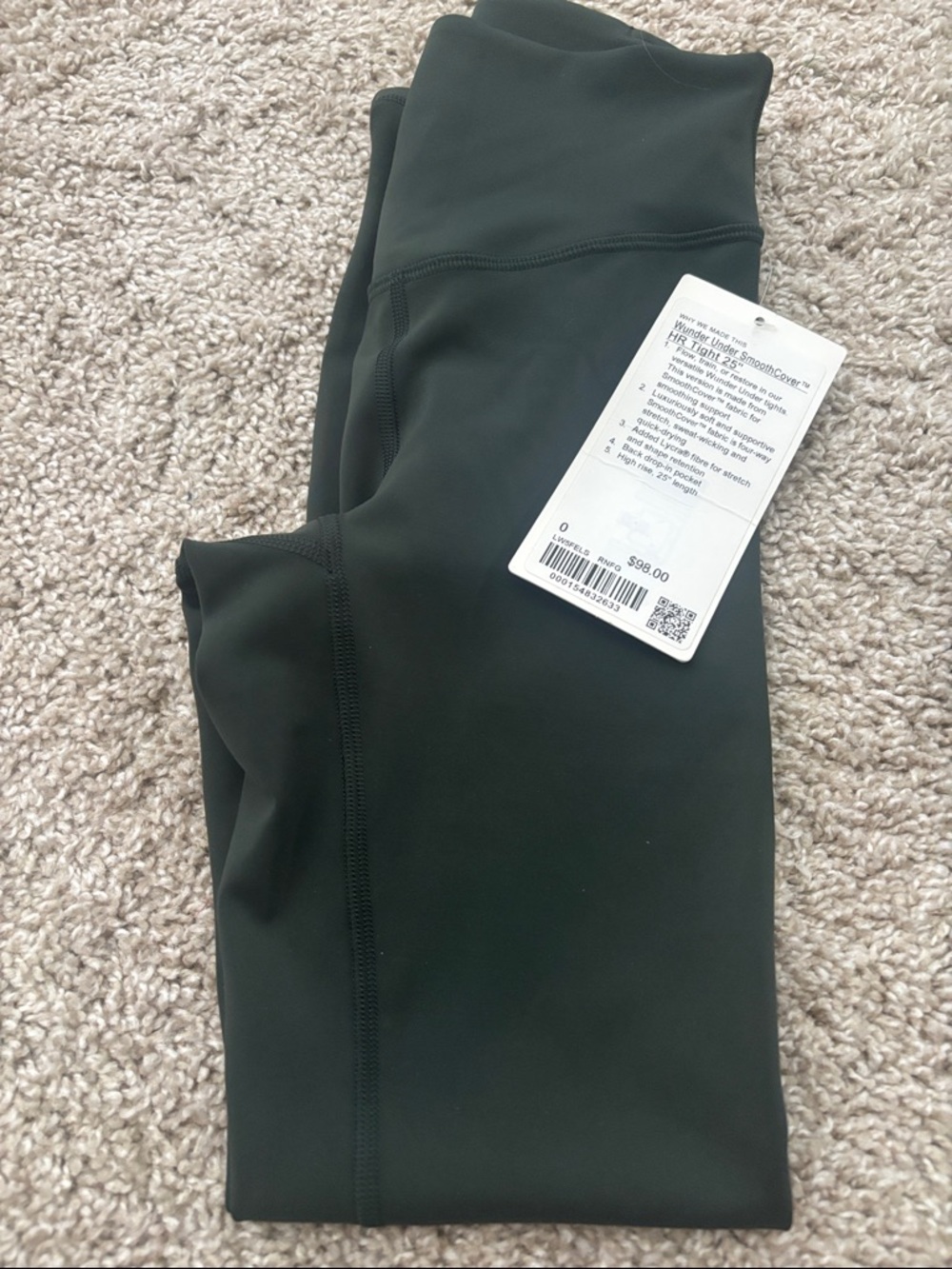 lululemon athletica Women's Dark Olive Leggings